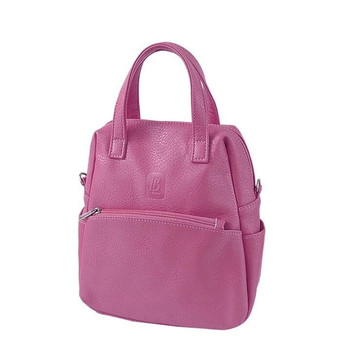 Рюкзак, отдел на молнии, цвет розовый 27х18х10см от компании Интернет-гипермаркет «MALL24» - фото 1