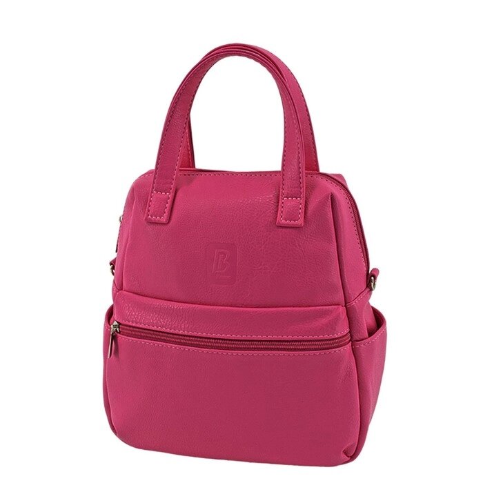 Рюкзак, отдел на молнии, цвет розовый 27х18х10см от компании Интернет-гипермаркет «MALL24» - фото 1