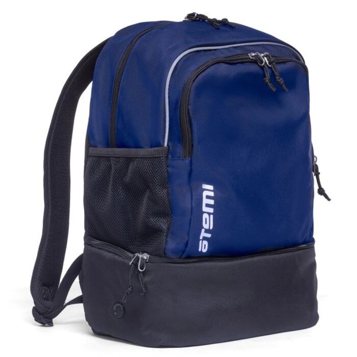 Рюкзак спортивный с отделением для обуви Atemi ASBP-001SS23-DNB, 30 литров, тёмно синий, черный   10 от компании Интернет-гипермаркет «MALL24» - фото 1