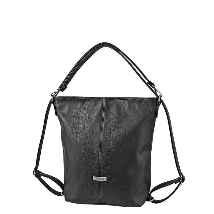 Рюкзак женский, отдел на молнии, цвет чёрный от компании Интернет-гипермаркет «MALL24» - фото 1