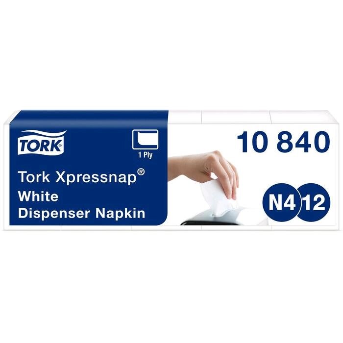 Салфетки диспенсерные Tork Xpressnap (N4), 225 листов от компании Интернет-гипермаркет «MALL24» - фото 1