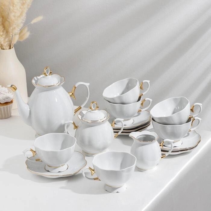 Сервиз чайный "Елена", 15 предметов от компании Интернет-гипермаркет «MALL24» - фото 1