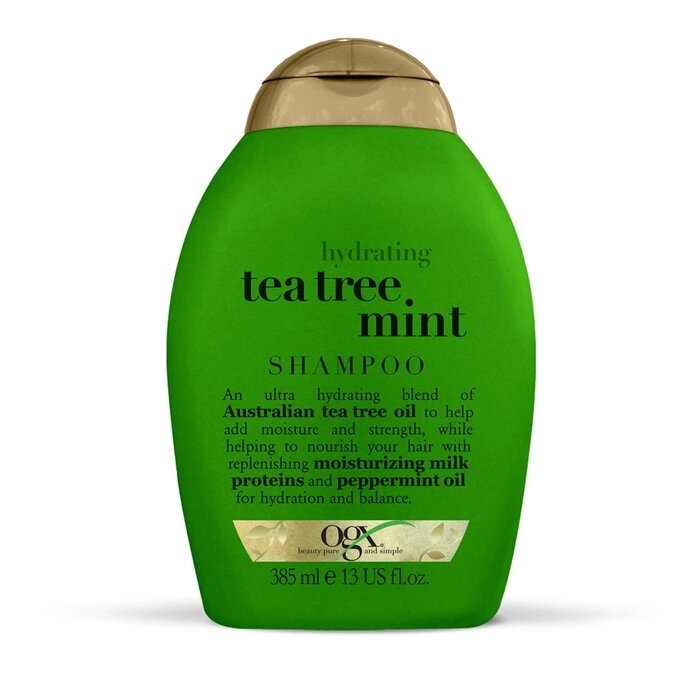 Шампунь для кожи головы OGX Освежающий с маслом Чайного дерева и мятой, 385 мл от компании Интернет-гипермаркет «MALL24» - фото 1
