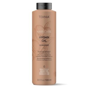 Шампунь для нормальных и сухих волос Lakme Teknia ARGAN OIL SHAMPOO, увлажняющий, 1000 мл