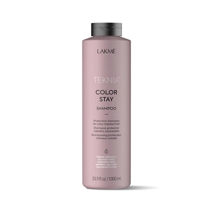 Шампунь для окрашенных волос LAKME Teknia Color Stay Shampoo, бессульфатный, 1000 мл от компании Интернет-гипермаркет «MALL24» - фото 1