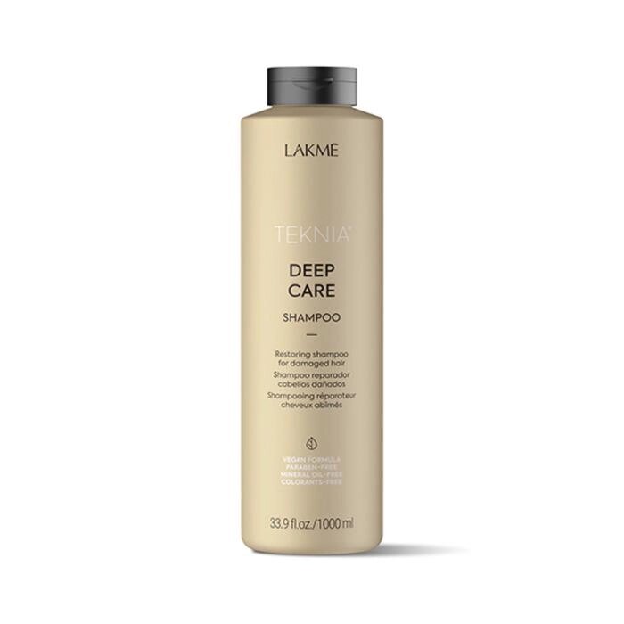 Шампунь для поврежденных волос LAKME Teknia Deep Care Shampoo, восстановление, 1000 мл от компании Интернет-гипермаркет «MALL24» - фото 1