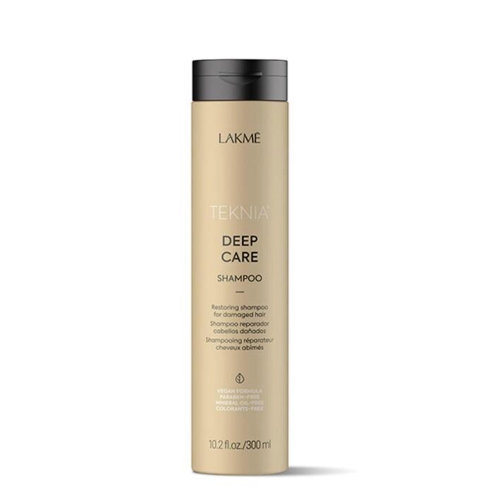 Шампунь для поврежденных волос LAKME Teknia Deep Care Shampoo, восстановление, 300 мл от компании Интернет-гипермаркет «MALL24» - фото 1
