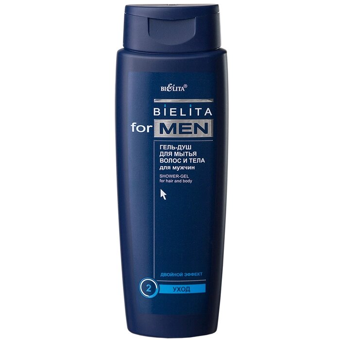 Шампунь для волос BIELITA for men, для всех типов волос, 250 мл от компании Интернет-гипермаркет «MALL24» - фото 1