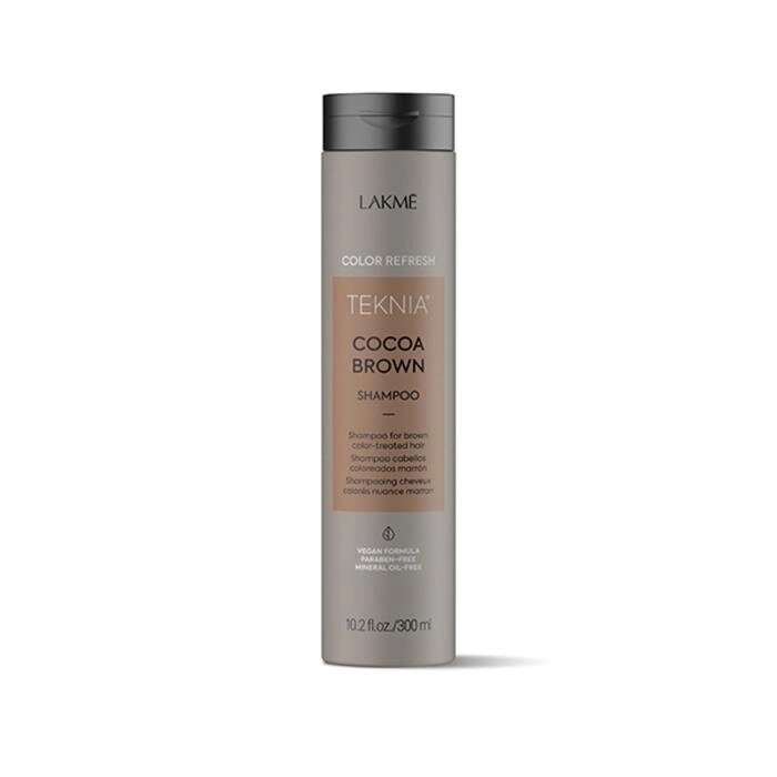 Шампунь для волос LAKME Teknia Refresh Cocoa Brown Shampoo для коричневых оттенков, 300 мл от компании Интернет-гипермаркет «MALL24» - фото 1
