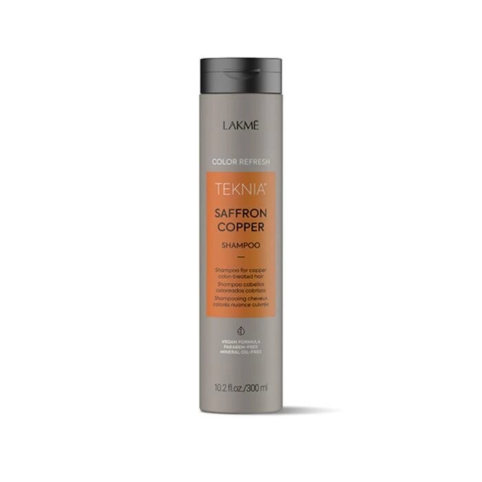 Шампунь для волос LAKME Teknia Refresh Saffron Copper Shampoo, для медных оттенков, 300 мл от компании Интернет-гипермаркет «MALL24» - фото 1
