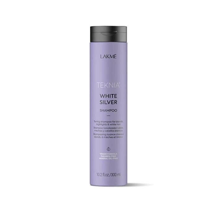 Шампунь для волос LAKME Teknia White Silver Shampoo, тонирующий, 300 мл от компании Интернет-гипермаркет «MALL24» - фото 1