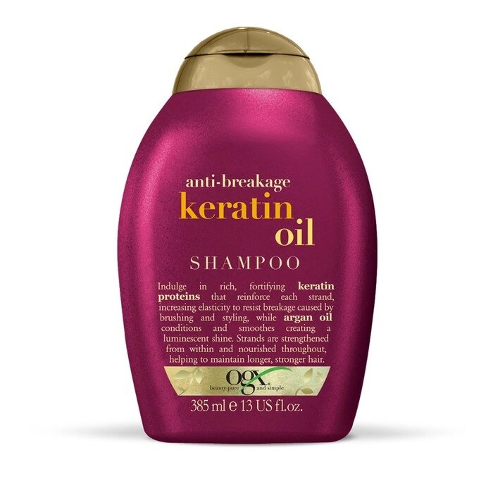 Шампунь против ломкости волос OGX с кератиновым маслом, 385 мл от компании Интернет-гипермаркет «MALL24» - фото 1