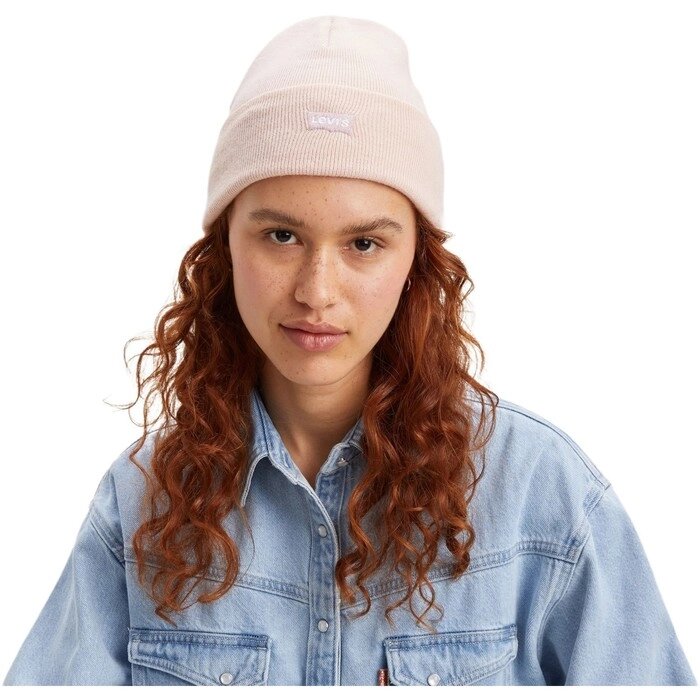 Шапка женская Levis Women Slouchy Beanie, размер OS Tech size от компании Интернет-гипермаркет «MALL24» - фото 1