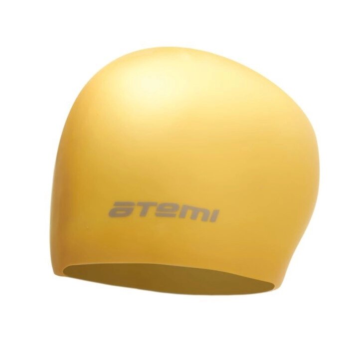 Шапочка для плавания Atemi RC306, силикон (б/м), золото от компании Интернет-гипермаркет «MALL24» - фото 1