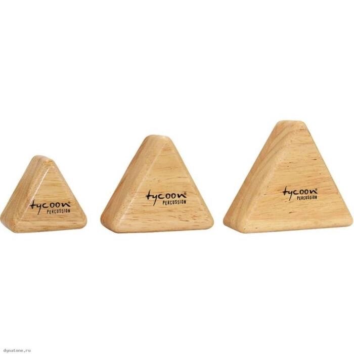 Шейкер TYCOON TWS-S деревянный треугольный малый от компании Интернет-гипермаркет «MALL24» - фото 1