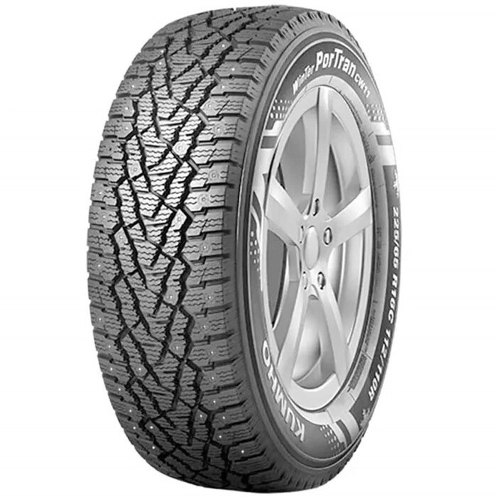 Шина зимняя шипованная Kumho Winter Portran CW11 205/65 R16 107/105R от компании Интернет-гипермаркет «MALL24» - фото 1