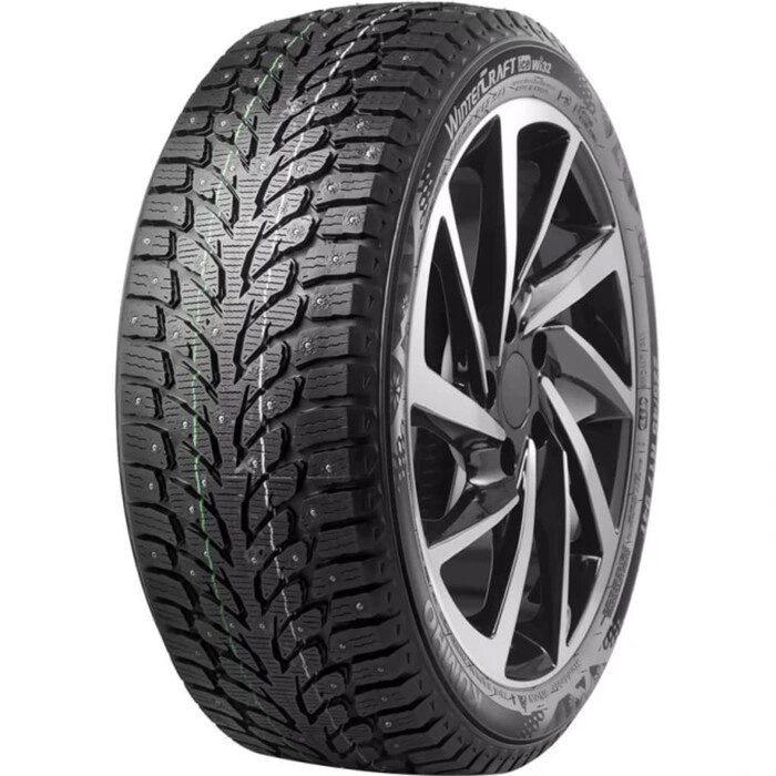 Шина зимняя шипованная Kumho WinterCraft ice Wi32 155/65 R14 75T от компании Интернет-гипермаркет «MALL24» - фото 1