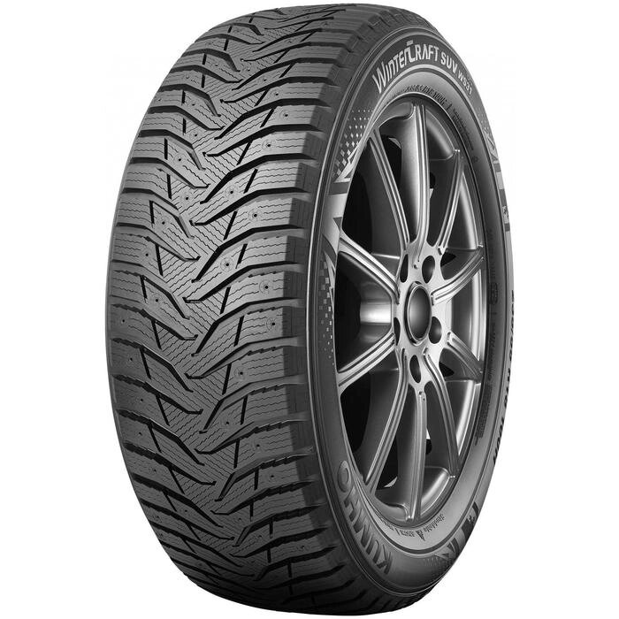 Шина зимняя шипованная Kumho WinterCraft SUV Ice WS31 215/60 R17 96H от компании Интернет-гипермаркет «MALL24» - фото 1