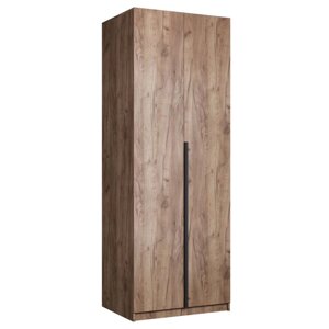 Шкаф 2-х дверный "Локер", 8005302200 мм, со штангой, цвет дуб табачный