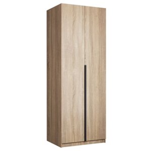 Шкаф 2-х дверный "Локер", 8005302200 мм, со штангой, цвет сонома