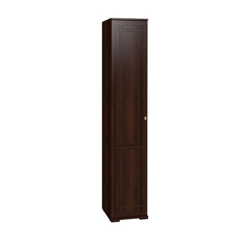 Шкаф для белья Sherlock 8, 400 400 2107 мм, левый, цвет орех шоколадный