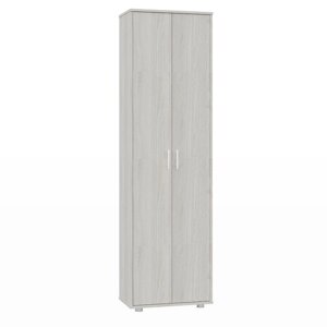 Шкаф для одежды "Афина", 600 343 2078 мм, 2 двери, цвет ясень анкор светлый