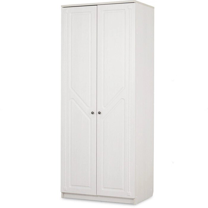 Шкаф двухстворчатый "Азалия 22", цвет бодега белая от компании Интернет-гипермаркет «MALL24» - фото 1