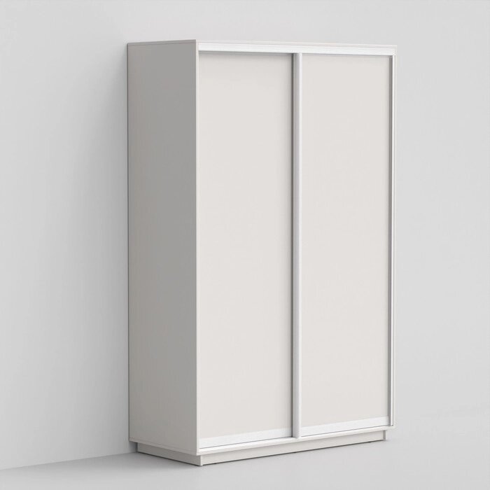 Шкаф-купе "Эко-Сим Д", 14006002200 мм, лдсп, цвет белый от компании Интернет-гипермаркет «MALL24» - фото 1