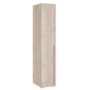 Шкаф однодверный "Лайк 01.01", 400 550 2100 мм, цвет дуб мария / роуз