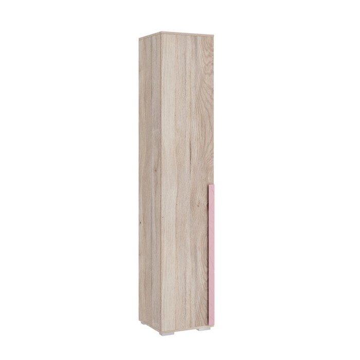 Шкаф однодверный "Лайк 07.01", 400  420  2100 мм, цвет дуб мария / роуз от компании Интернет-гипермаркет «MALL24» - фото 1