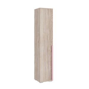 Шкаф однодверный "Лайк 07.01", 400 420 2100 мм, цвет дуб мария / роуз