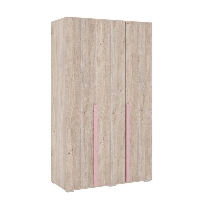 Шкаф трёхдверный "Лайк 05.01", 1200  550  2100 мм, цвет дуб мария / роуз от компании Интернет-гипермаркет «MALL24» - фото 1