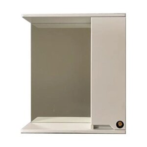 Шкаф-Зеркало AGATA АШ60-604 Палермо 60 правый, 1 ящик 15,1 х 60 х 70