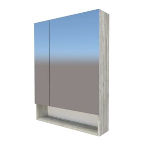 Шкаф-Зеркало "Коломбо 60" пальмира 15 см х 60 см х 80 см