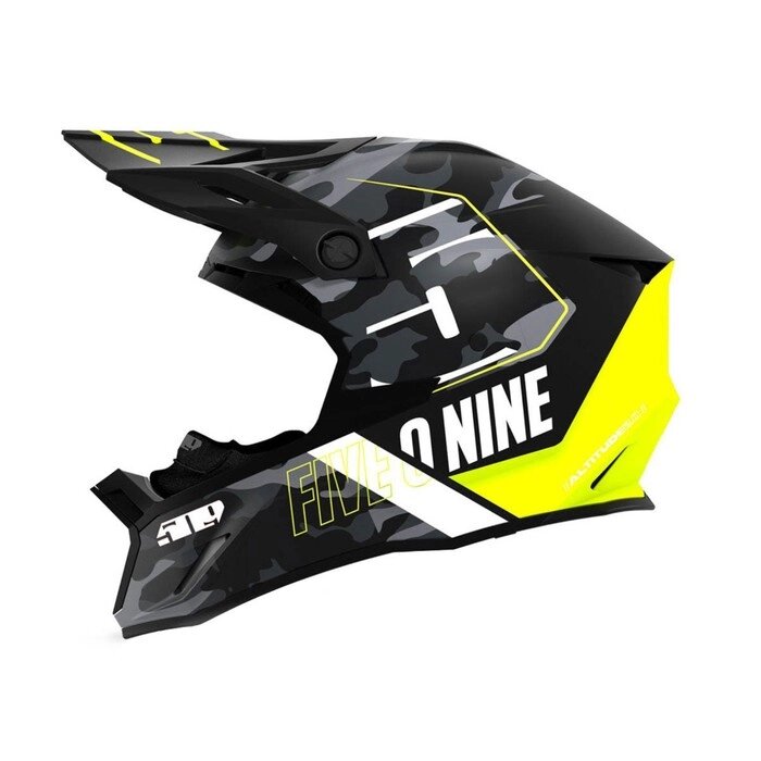 Шлем 509 Altitude 2.0, размер M, чёрный, жёлтый, камуфляж от компании Интернет-гипермаркет «MALL24» - фото 1