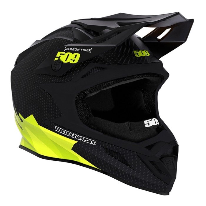 Шлем 509 Altitude Carbon Fidlock, размер XS, чёрный, жёлтый, зелёный, белый от компании Интернет-гипермаркет «MALL24» - фото 1