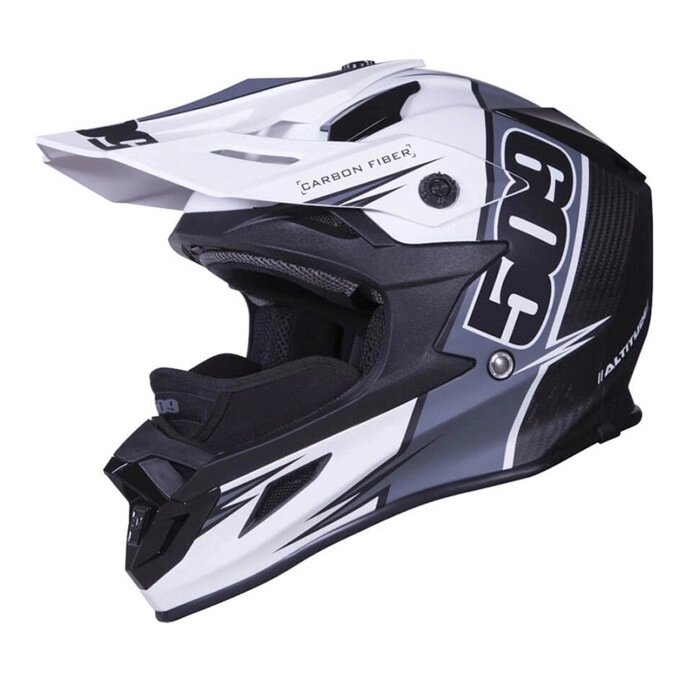 Шлем 509 Altitude Carbon, размер XS, белый, чёрный от компании Интернет-гипермаркет «MALL24» - фото 1