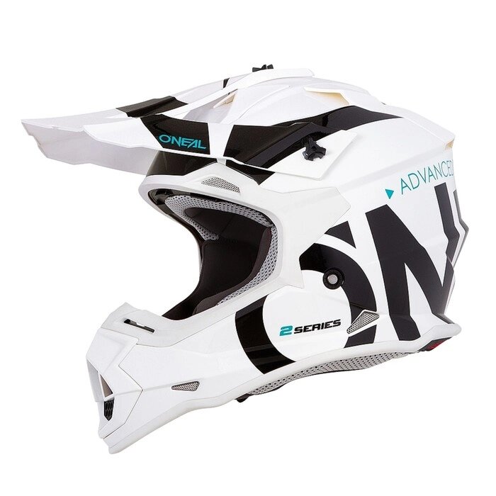 Шлем кроссовый 2Series RL SLICK белый/чёрный, S от компании Интернет-гипермаркет «MALL24» - фото 1