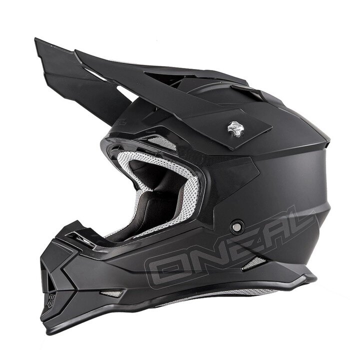 Шлем кроссовый O'NEAL 2Series Flat, черный, S от компании Интернет-гипермаркет «MALL24» - фото 1