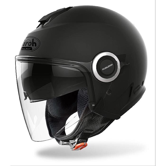 Шлем открытый HELIOS, матовый, чёрный, S от компании Интернет-гипермаркет «MALL24» - фото 1