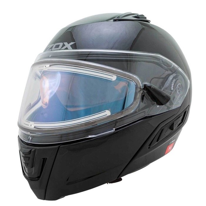 Шлем снегоходный ZOX Condor, стекло с электроподогревом, глянец, черный, L от компании Интернет-гипермаркет «MALL24» - фото 1