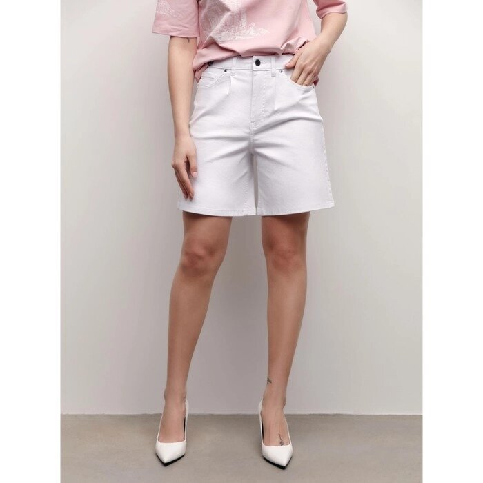Шорты джинсовые женские, размер L, цвет white от компании Интернет-гипермаркет «MALL24» - фото 1