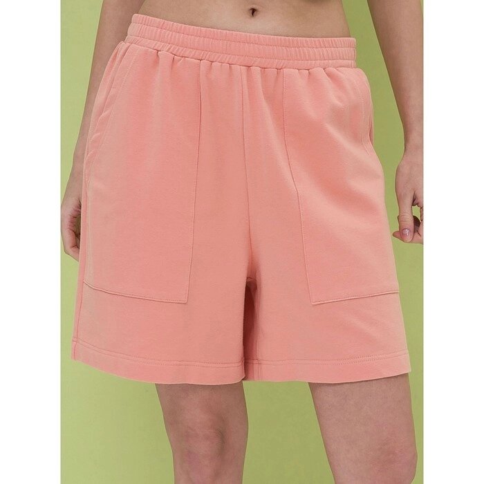 Шорты женские, размер 42, цвет персиковый от компании Интернет-гипермаркет «MALL24» - фото 1