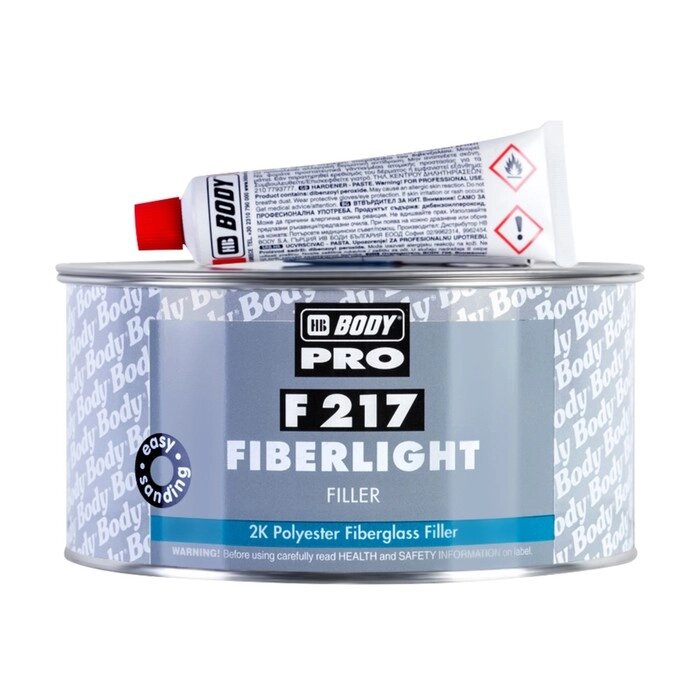 Шпатлевка Body PRO F217 FIBERLIGHT, 0,5 л от компании Интернет-гипермаркет «MALL24» - фото 1