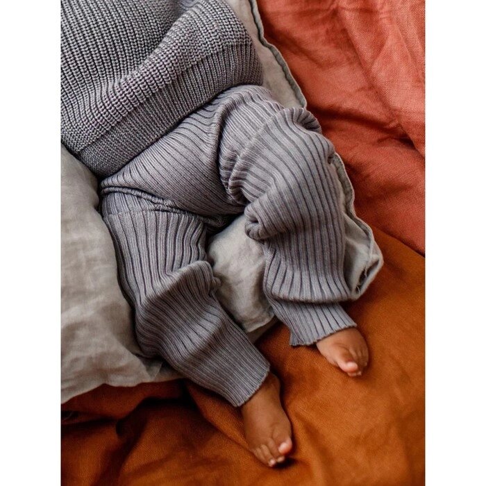 Штаны детские Pure Love Comfy, рост 68 см, цвет серый от компании Интернет-гипермаркет «MALL24» - фото 1
