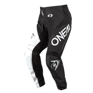 Штаны для мотокросса O'NEAL Element Racewear 21, мужские, белый/черный, 38-36