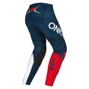 Штаны для мотокросса O'NEAL Element Racewear V. 22, мужские, синий/белый, 32/48