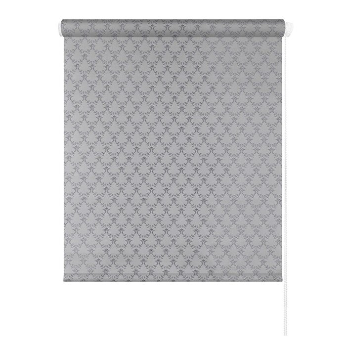 Штора рулонная "Жизель", 140х175 см, цвет серый от компании Интернет-гипермаркет «MALL24» - фото 1