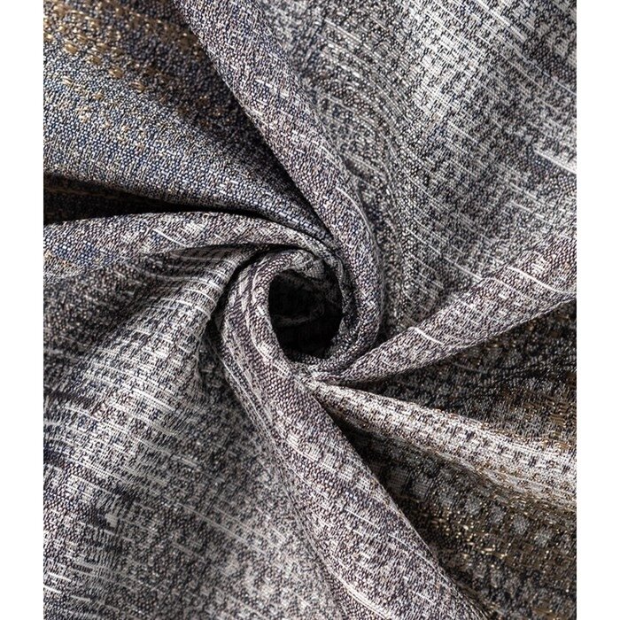Штора "Сияние", размер 150x260 см, цвет серый от компании Интернет-гипермаркет «MALL24» - фото 1