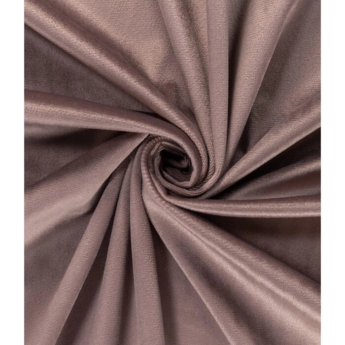 Штора "Велюр", размер 200x280 см, цвет какао от компании Интернет-гипермаркет «MALL24» - фото 1